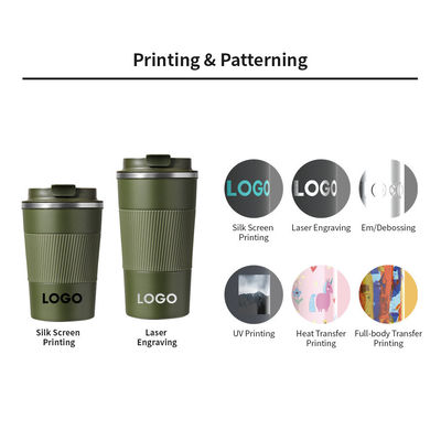 Metall-Typ Edelstahl Custom Logo Tumbler für Lecksicherheit und umweltfreundliche Reisen