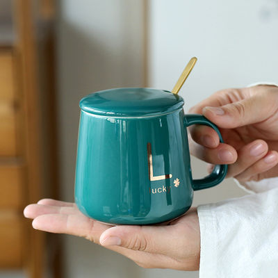 USB-Ladung Keramik-Porzellan-Tasse mit 55-Grad-Temperaturkontrolle und HANDGREIP