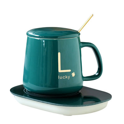 USB-Ladung Keramik-Porzellan-Tasse mit 55-Grad-Temperaturkontrolle und HANDGREIP