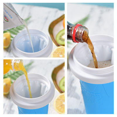 10.5*6*21cm Slushy Maker Cup Lebensmittelqualität Silikon Pinch Slush Cup Eisbecken Typ