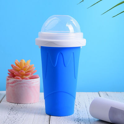 10.5*6*21cm Slushy Maker Cup Lebensmittelqualität Silikon Pinch Slush Cup Eisbecken Typ