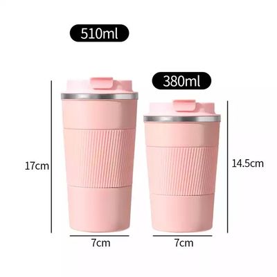 Metall Custom Vakuum Isolierte Tumbler Auto Tasse Doppelwand Edelstahl Reise Kaffeetasse