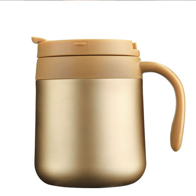 Customized Logo akzeptabel 350ML12oz Edelstahl Kaffee-Reise Tasse mit Griff