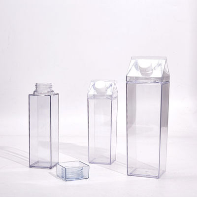 16oz 32oz Umweltfreundliche Kinder Wasserflasche klare Milchkarton Custom Design Logo