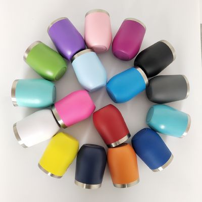 SUMSUN 12 oz Doppelwand Edelstahl Vakuum Isolierte Kaffeetasse Wein Tumbler Feiertag Baby