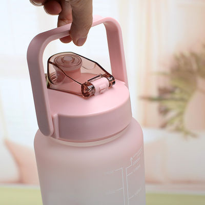 Benutzerdefiniertes Logo akzeptabel 64 oz Wasserflasche abnehmbares Stroh für Fitness und Sport