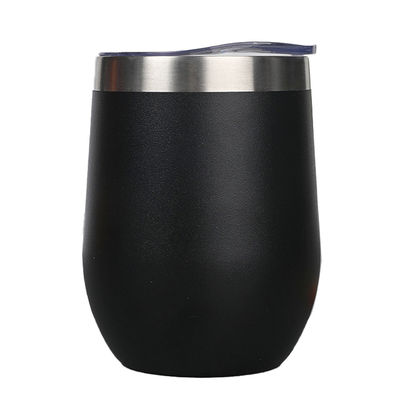 SUMSUN 12 oz Doppelwand Edelstahl Vakuum Isolierte Kaffeetasse Wein Tumbler Feiertag Baby