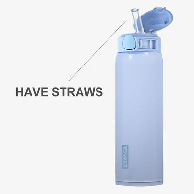 Direkt Trink 500 ml Edelstahl Isolationsbecher mit eigenem Stroh 2022