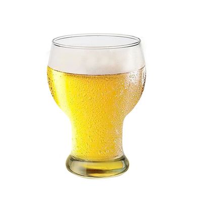 400-600ml Getränkglas Bierbecher mit Griff 6,8x24,5cm