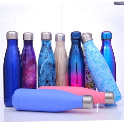 500ml Cola-Form Edelstahl Doppelwand Vakuum-Wasserflasche für individuelle Designs