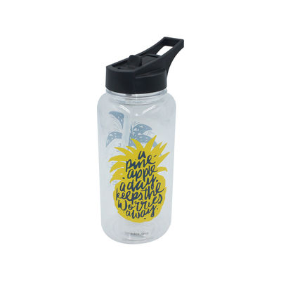 Zeitgenössischer Design Stil maßgeschneiderte umweltfreundliche Plastikflasche für das Schullogo
