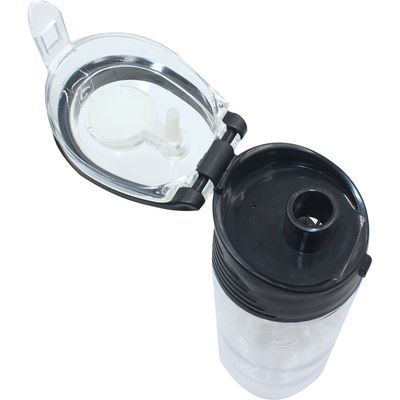 Custom Logo BPA-freie Plastik-Sport-Wasserflaschen für die Rückkehr zur Schule 7,9x7,1x23,9cm