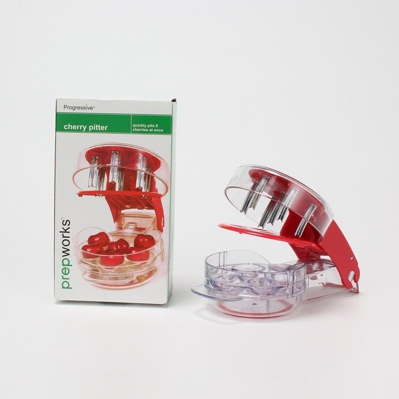 Vorrätiges Kirsch-Pitter-Entferner für bis zu 6 Kirschen Tragbares Kirsch-Samen-Entfernungswerkzeug
