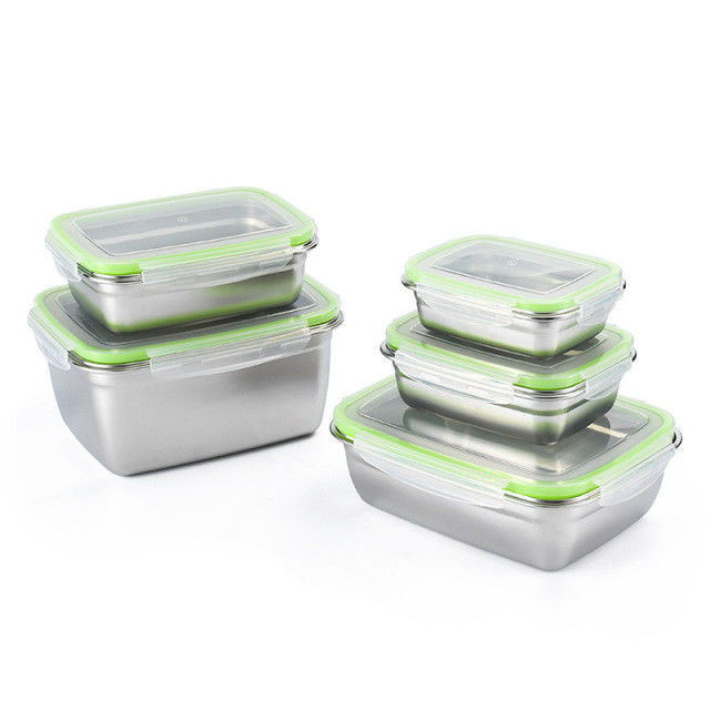 Nicht-giftig 304 Edelstahl Lunchbox Nahrungsmittelsäurebeständig Geruchlos und geschmacklos