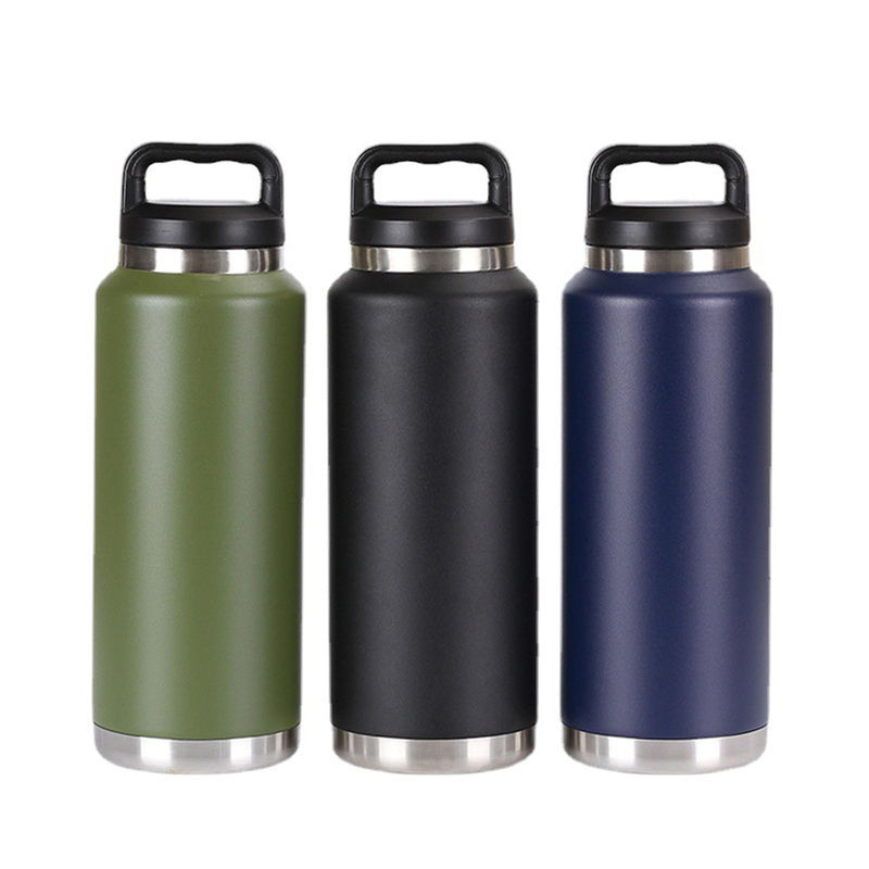 Edelstahl 26oz Wasserflasche Großkapazität 36oz Doppelwand Portable 18oz Flaschen