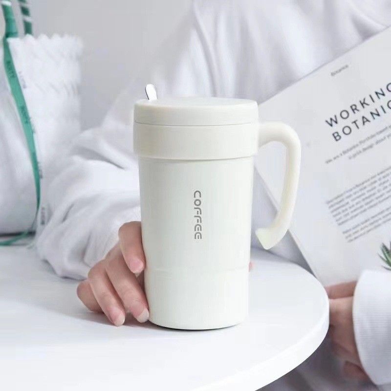 Maßgeschneiderte Doppelwand aus Edelstahl Isolierter Vakuum-Tumbler Kaffee-Reisemug für 333g
