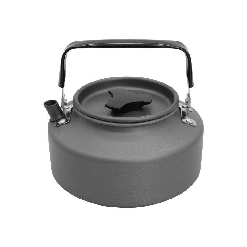 1.1L Portable Camping Teekessel Aluminiumlegierung Wasserkessel für Wandern und Campen