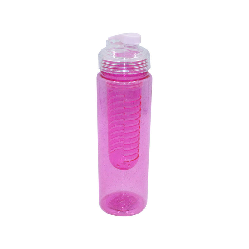 Kristall-Sport-Wasserflasche ohne Wärmedämmung und benutzerdefiniertes Logo